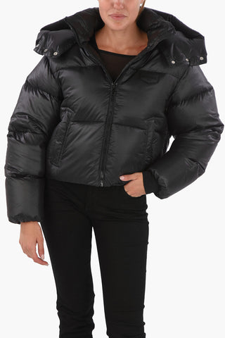 Removable Hood DIADEMADUE Box Fit Down Jacket