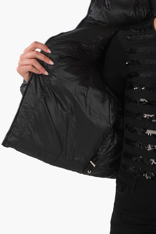 Removable Hood DIADEMADUE Box Fit Down Jacket