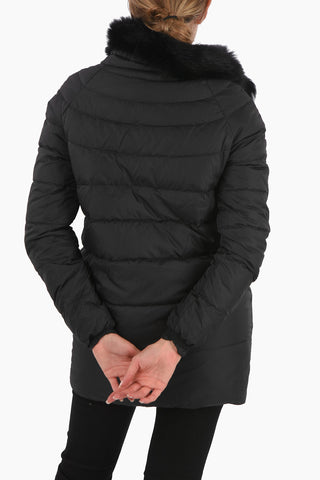 Fox Fur Collar Reversible KAYTRIA-ERRE Down Jacket