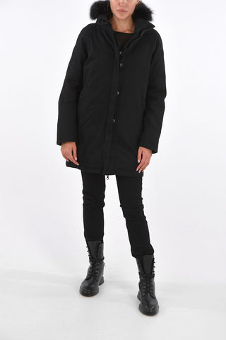 Fox Fur Collar Reversible IDE-ERRE Down Jacket