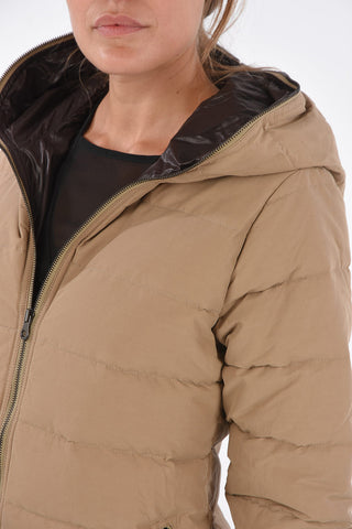 Zipped Pocket ACE Long-Line Down Jacket