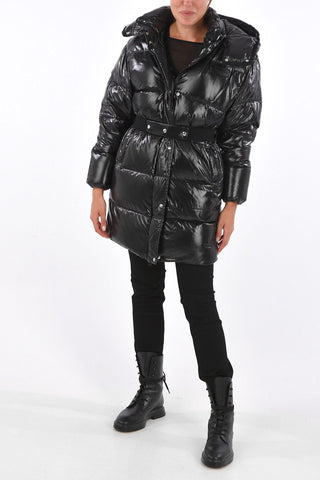Belted RIJL AL AWWA Long Line Down Jacket