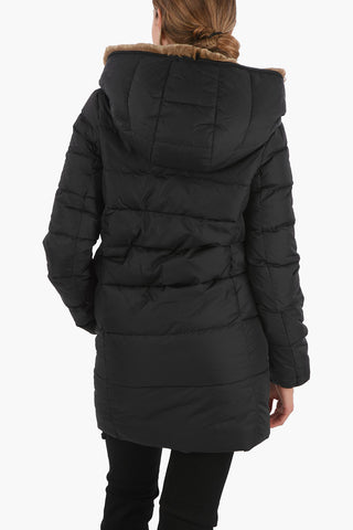 Rabbit Fur Hood CARYSDUE Down Jacket