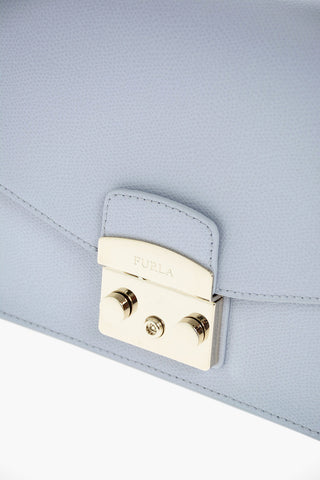 Textured Leather METROPOLIS Shoulder Bag