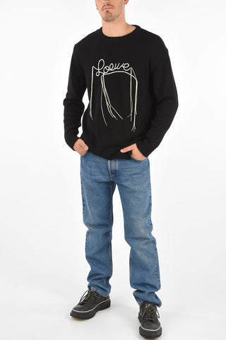 Cotton Embroidered Sweater