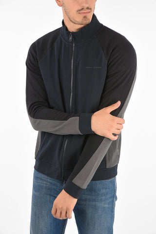 ARMANI EXCHANGE sweatshirt with zip closure