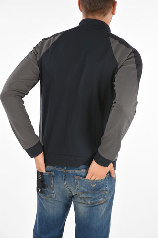ARMANI EXCHANGE sweatshirt with zip closure