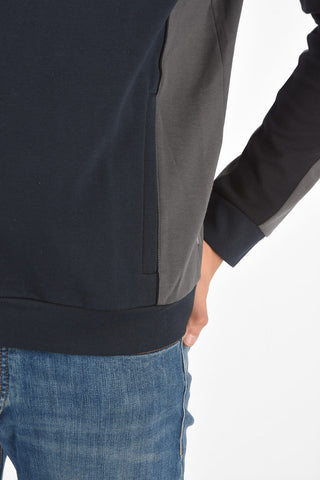 ARMANI EXCHANGE sweatshirt with zip closure