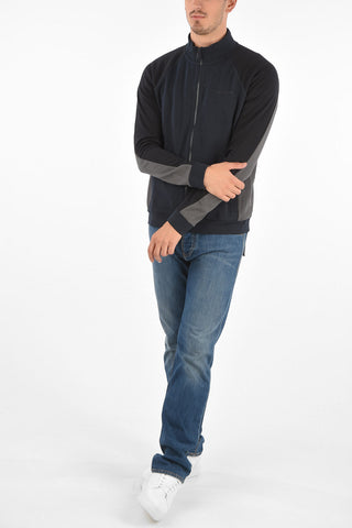 ARMANI EXCHANGE sweatshirt with zip closure