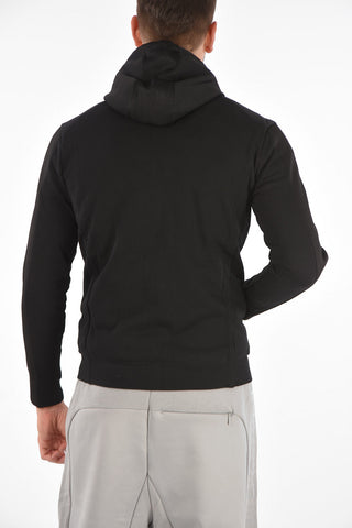 ARMANI EXCHANGE Zipped and Hooded Sweatshirt