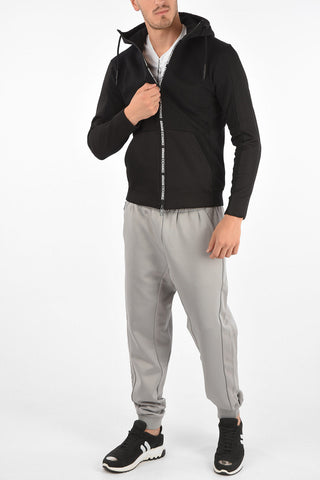 ARMANI EXCHANGE Zipped and Hooded Sweatshirt
