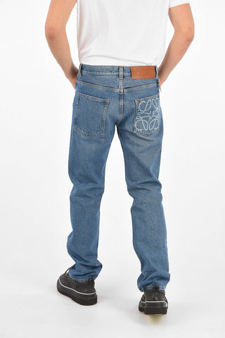 Jeans Straight Fit Vita Media 20cm