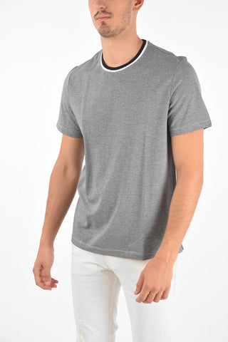 Crewneck Pin Point T-shirt