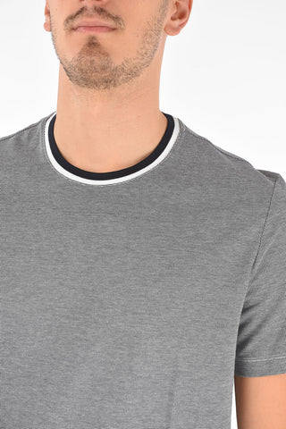 Crewneck Pin Point T-shirt