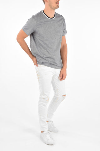 Crewneck Pin Point T-shirt