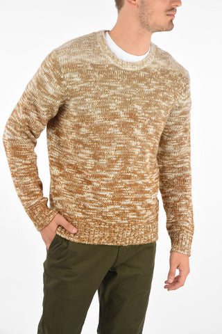 ARMANI EXCHANGE Crewneck Cable Knit Sweater