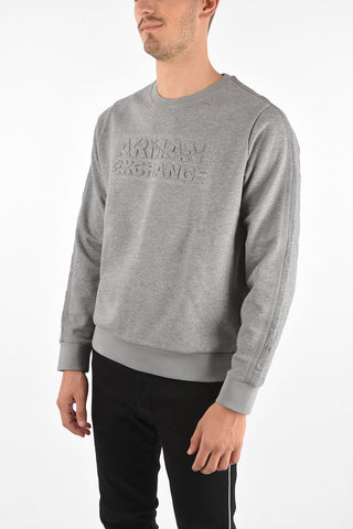 ARMANI EXCHANGE Quilted Crewneck Sweatshirt