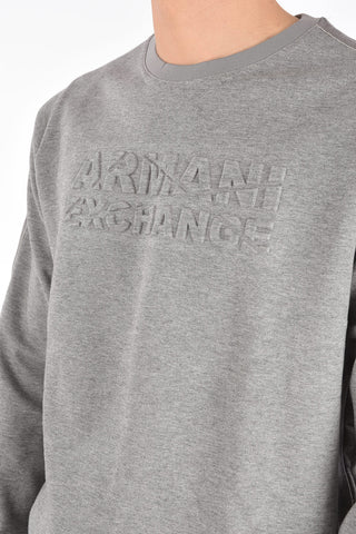 ARMANI EXCHANGE Quilted Crewneck Sweatshirt