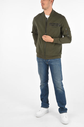 ARMANI EXCHANGE sweatshirt with zip closure
