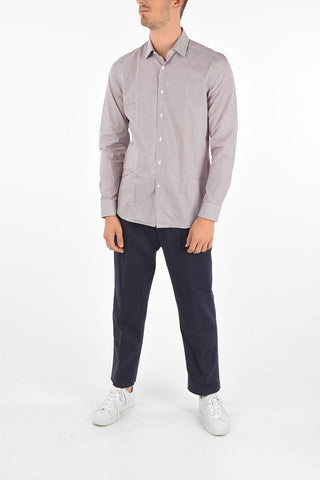 Camicia Gessata Slim Fit