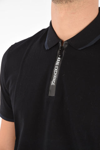 ARMANI EXCHANGE Logo Printed Polo