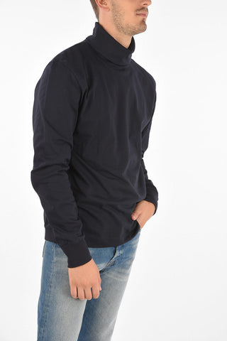 T-shirt Maniche Lunghe KEY FF a Collo Alto