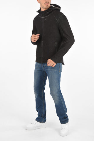 ARMANI EXCHANGE felpa con cappuccio e chiusura zip