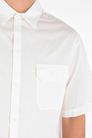 Camicia Oversized a Maniche Corte