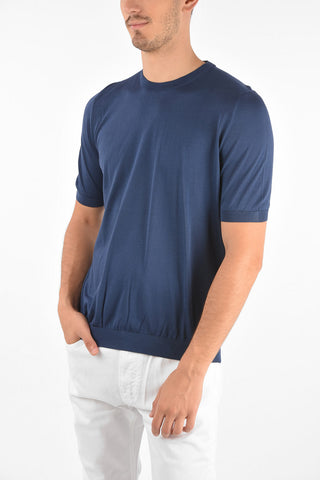 Silk Short Sleeve Sweater