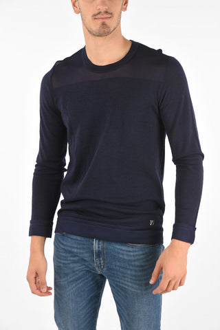 COLLECTION Maglia Girocollo con Ricamo Medusa