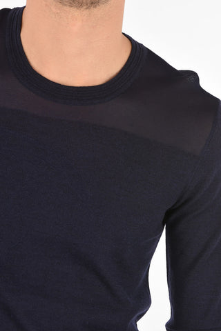 COLLECTION Maglia Girocollo con Ricamo Medusa