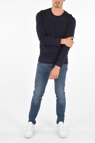 COLLECTION Maglia Girocollo con Ricamo Medusa