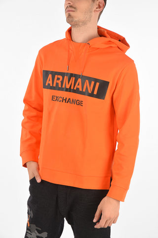 ARMANI EXCHANGE Hooded Printed Sweatshirt