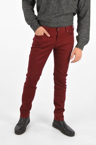 EMPORIO ARMANI 18cm Stretch Denim Slim fit Jeans