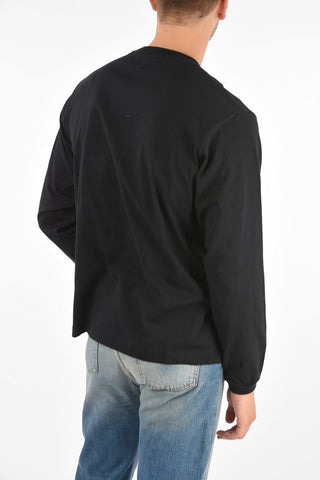 Oversized US FLAG Long Sleeve T-shirt