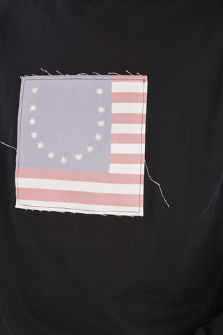 Oversized US FLAG Long Sleeve T-shirt