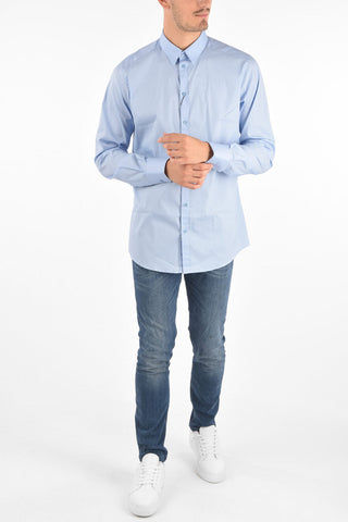 GOLD Spread Collar Shirt