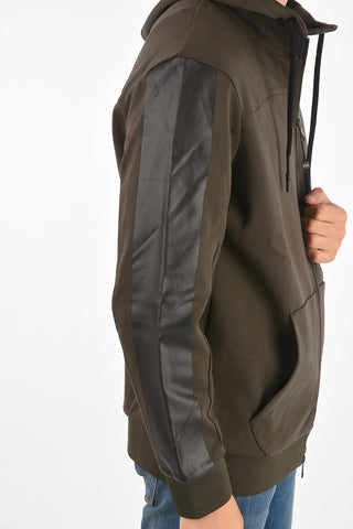 ARMANI EXCHANGE felpa con cappuccio e chiusura zip