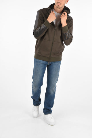 ARMANI EXCHANGE felpa con cappuccio e chiusura zip