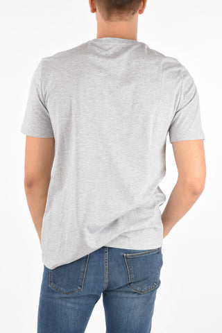 COLLECTION Crewneck T-shirt with Shiny Print