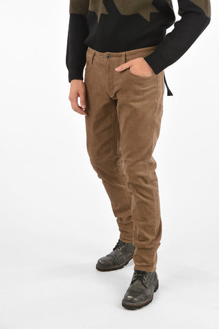 EMPORIO ARMANI Stretch Cotton 5 Pockets Pants