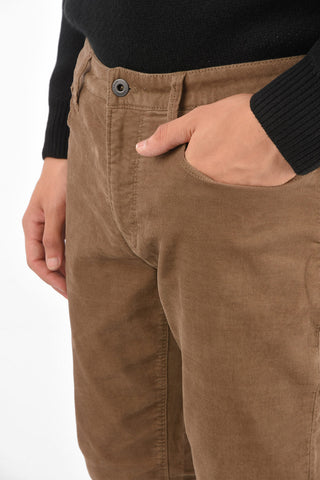 EMPORIO ARMANI Stretch Cotton 5 Pockets Pants