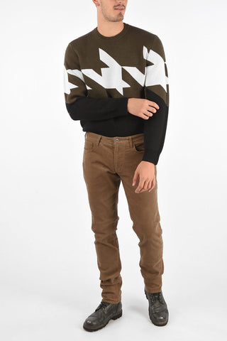 EMPORIO ARMANI Stretch Cotton 5 Pockets Pants