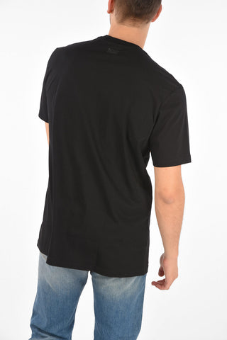 Crewneck T-shirt JUST J11 with NOIZE Print