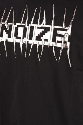 Crewneck T-shirt JUST J11 with NOIZE Print