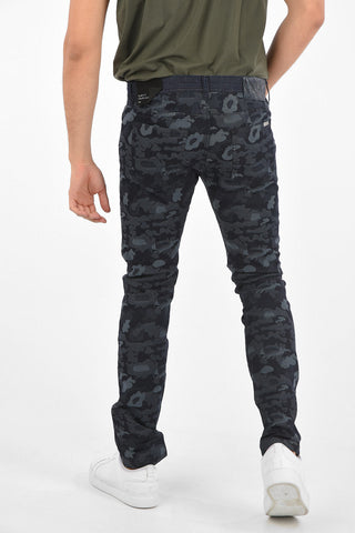 ARMANI EXCHANGE 18cm slim fit camouflage jeans