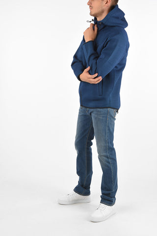 ARMANI EXCHANGE hooded sweatshirt with zip closure