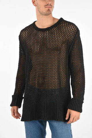 MM10 Oversized Fisherman Sweater