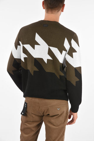 ARMANI EXCHANGE Embroidered Crewneck Sweater