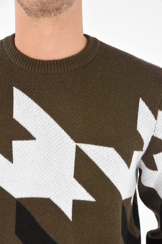 ARMANI EXCHANGE Embroidered Crewneck Sweater